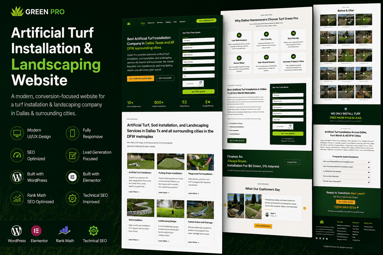 TurfGreenPro screenshot